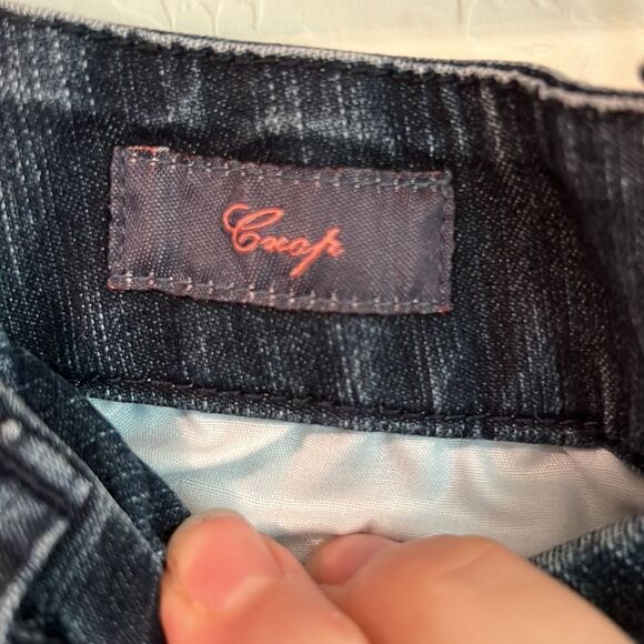 St John’s Bay Crop jeans 8P dark wash - Picture 6 of 12